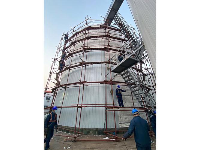 防水防腐保温工程施工-工程案例 - 中建长城建设